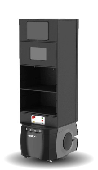 Image of the autonomous delivery robot.